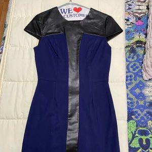 Navy/back dress